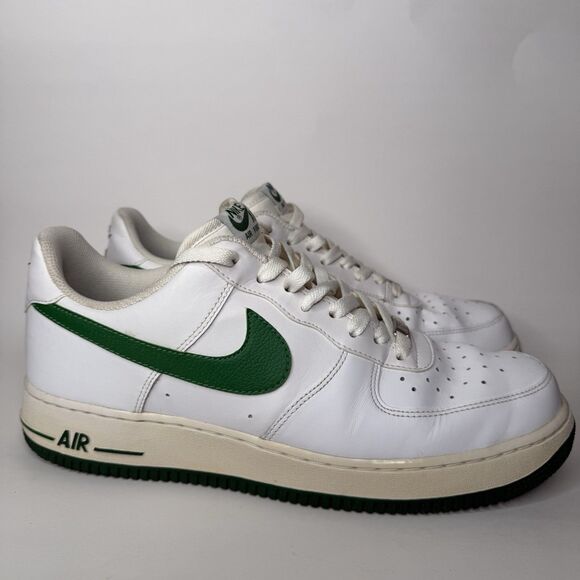 ​Nike Air Force 1 Low Pine Green White Shoes 2013 Mens 11.5 488298-128 main image 7